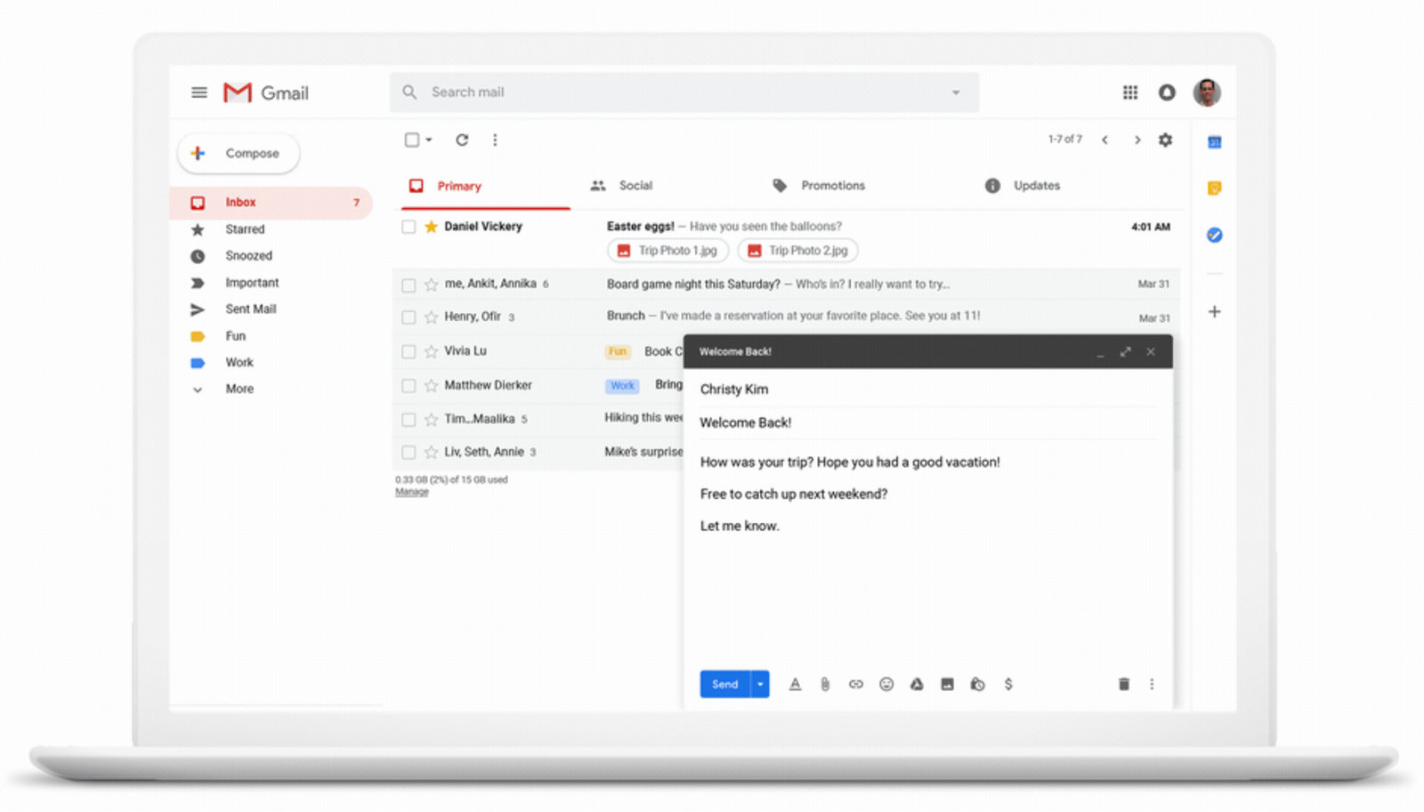 gmail schedule email to send 2019