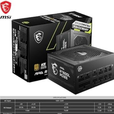 PSU MSI MAG A750GL 750W 80PLUS